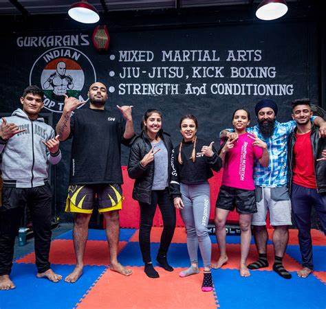 INDIAN TOP TEAM MMA Fight Club and Fitness, nayagaon logo