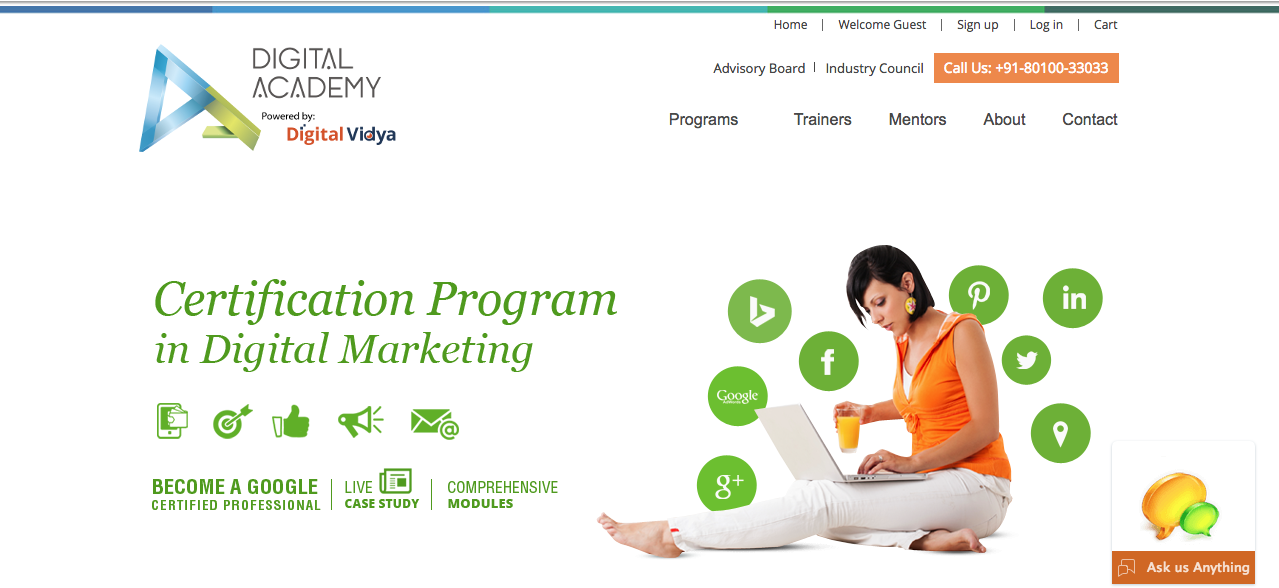 Digital Academy India, Gurgaon logo