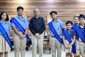 Inspiring Minds: A Day with Professor Prabhat Ranjan at The Khaitan School"